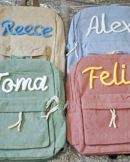 Rucksack mit Rolltop Pink – Dein