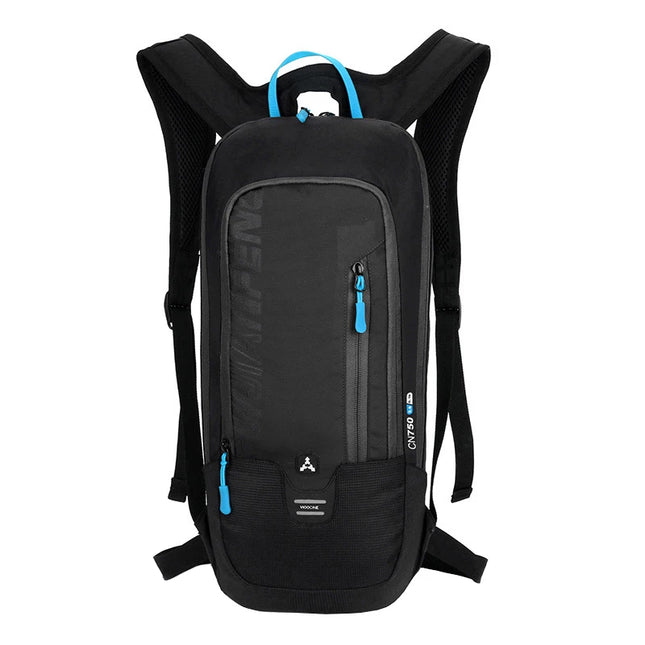 Rolltop Rucksack Wasserdicht Schwarz Kompakt
