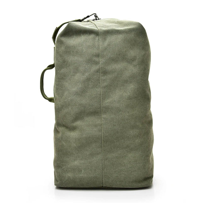 Rolltop Rucksack Herren Schwarz – City Canvas