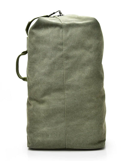 Rolltop Rucksack Herren Schwarz – City Canvas