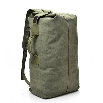 Rolltop Rucksack Herren Grün – Abenteuer
