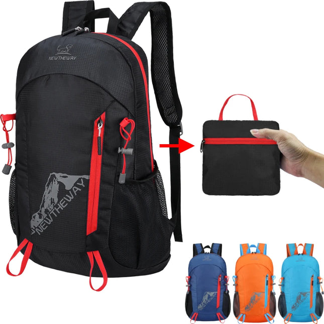Rolltop Rucksack Schwarz Ultraleicht
