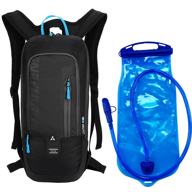 Rolltop Rucksack Wasserdicht Schwarz Stylisch