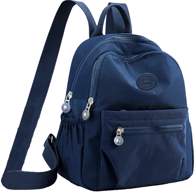 Rolltop Rucksack Blau – Dein Stylisher