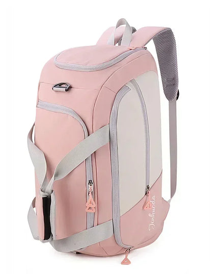 Rolltop Rucksack Wasserdicht Damen Pink –
