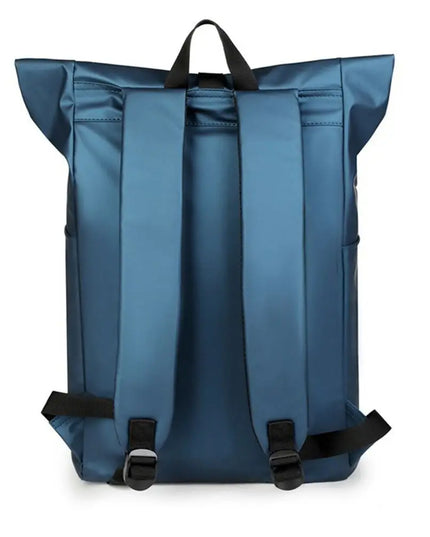 Rolltop Rucksack Wasserdicht Schwarz Urban