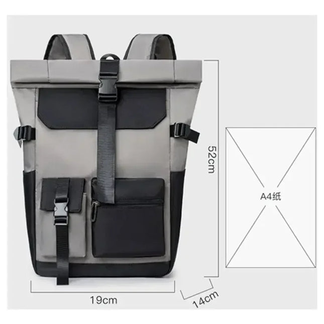 Dein Wasserdichter Rolltop Rucksack für