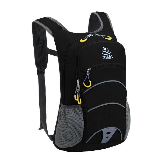 Rolltop Rucksack Wasserdicht Schwarz & Robust