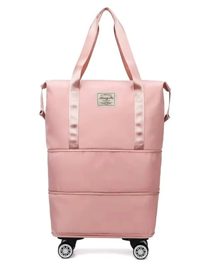 Rolltop Rucksack Pink – Dein