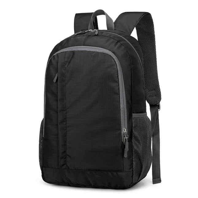 Rolltop Rucksack Schwarz – Dein faltbarer