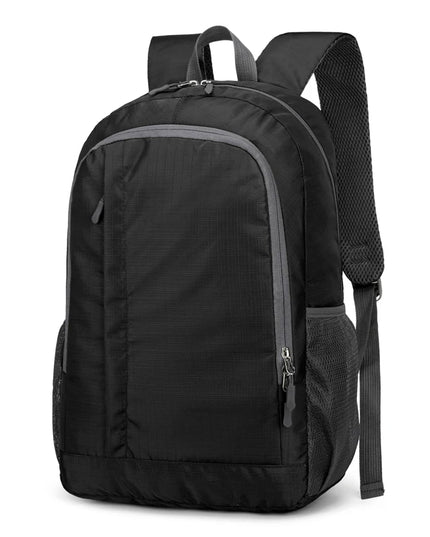 Rolltop Rucksack Schwarz – Dein faltbarer