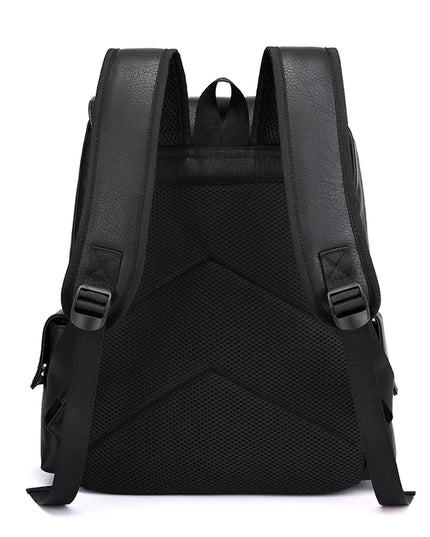 Rolltop Rucksack Herren Braun Lässig
