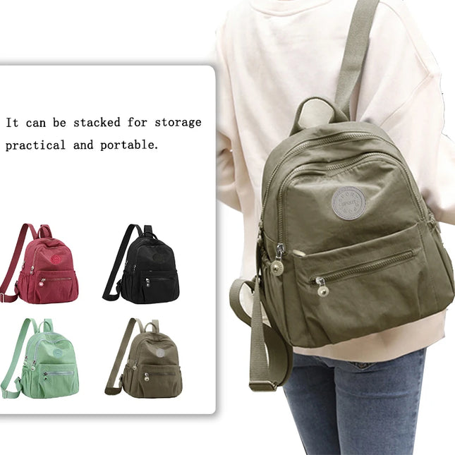 Rolltop Rucksack Rot – Dein Statement-Piece