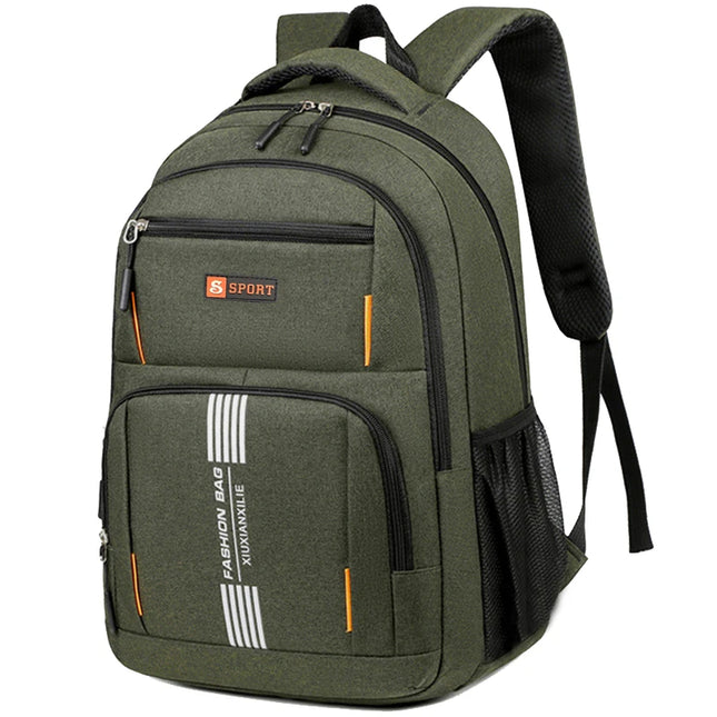 Rucksack mit Rolltop Grün – Dein Urban