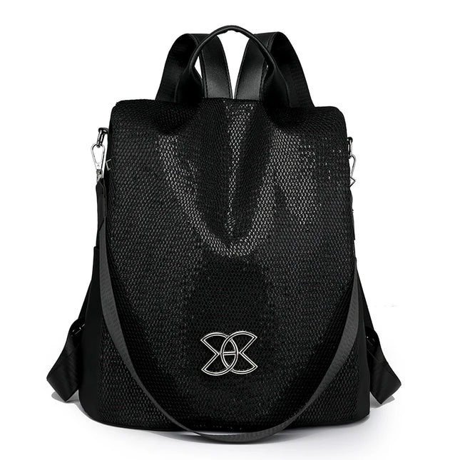 Rolltop Rucksack Schwarz – Urban & Sicher
