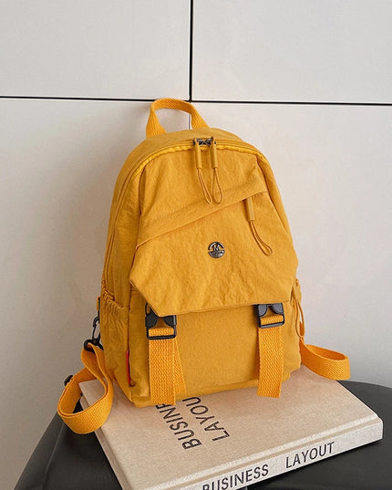 Rolltop Rucksack Gelb – Dein sonniger