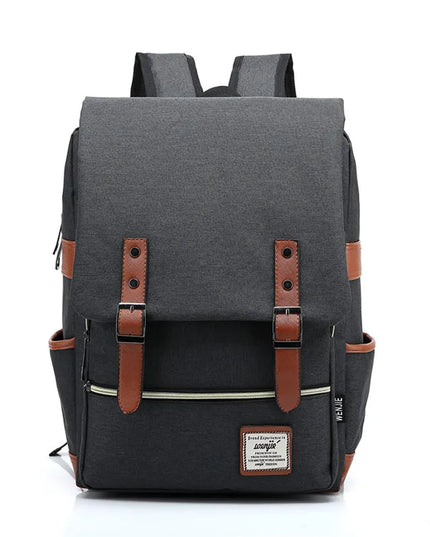 Vintage Rolltop Rucksack für Laptop &