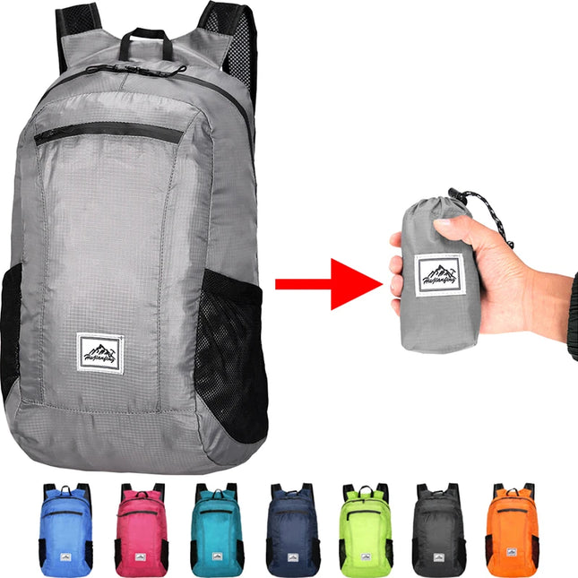 Dein faltbarer Rolltop Rucksack für unterwegs