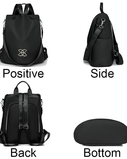 Rolltop Rucksack Schwarz – Urban & Sicher