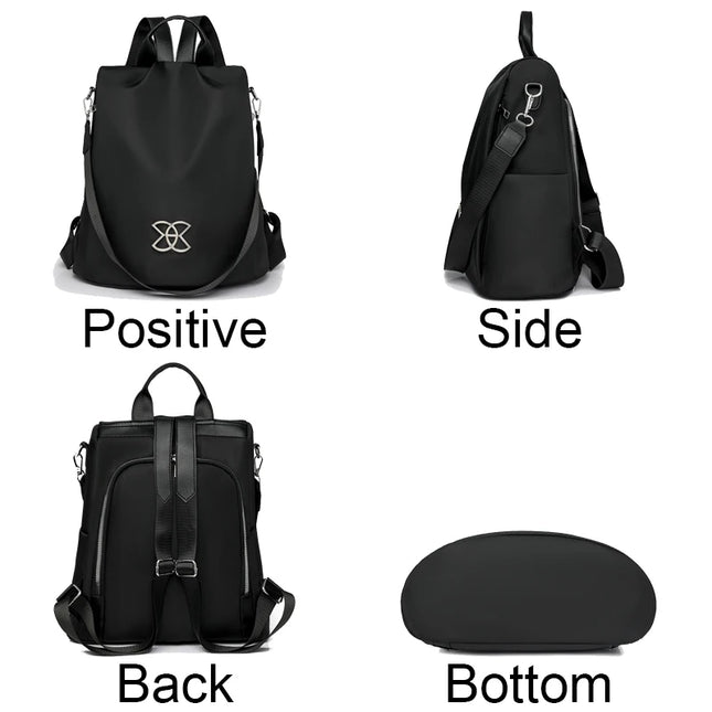 Rolltop Rucksack Schwarz – Urban & Sicher