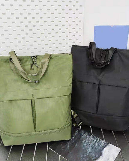 Urbaner Y2K Rolltop Rucksack Wasserdicht