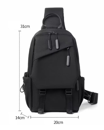 Rolltop Rucksack Herren Grau – Schlicht &