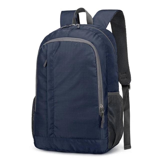 Rolltop Rucksack Blau – Dein Faltbarer