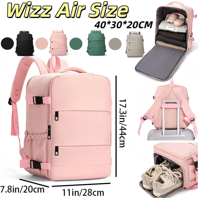 Rolltop Rucksack Schwarz – Dein Leichtgewicht