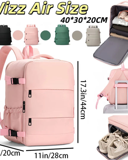 Rolltop Rucksack Pink – Dein farbiger