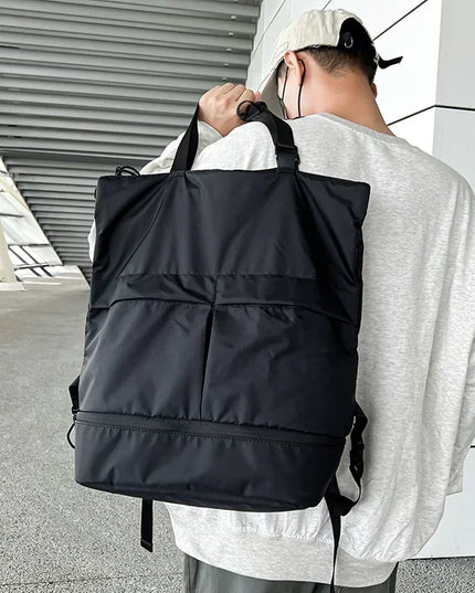 Rolltop Rucksack Wasserdicht Gruen – Flexibel