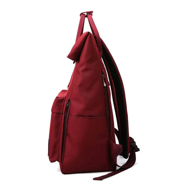 Rolltop Rucksack Schwarz – Der Klassiker