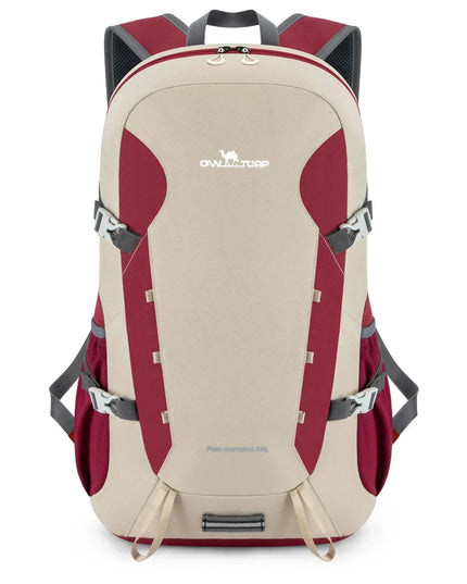Rolltop Rucksack Wasserdicht Damen Rot Urban