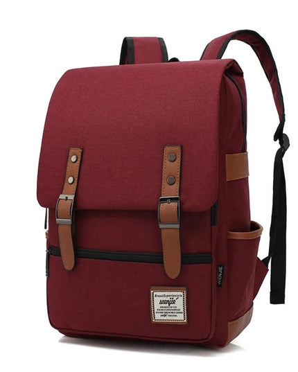 Rolltop Rucksack Rot – Dein Statement-Piece
