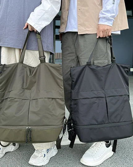 Rolltop Rucksack Wasserdicht Gruen – Flexibel