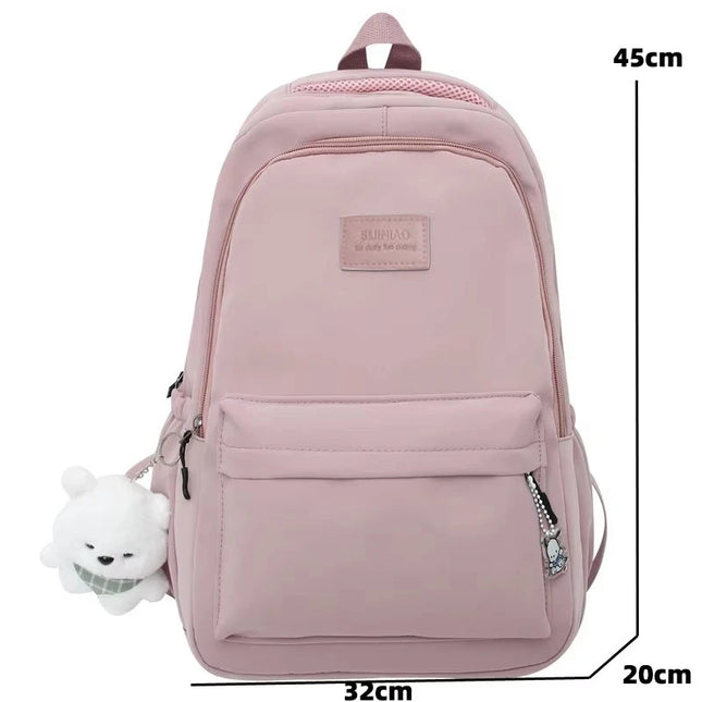 Rolltop Rucksack Wasserdicht Damen Schwarz –