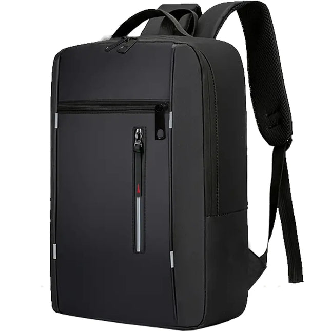 Rolltop Rucksack Schwarz - Business Elegant