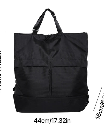 Urbaner Y2K Rolltop Rucksack Wasserdicht