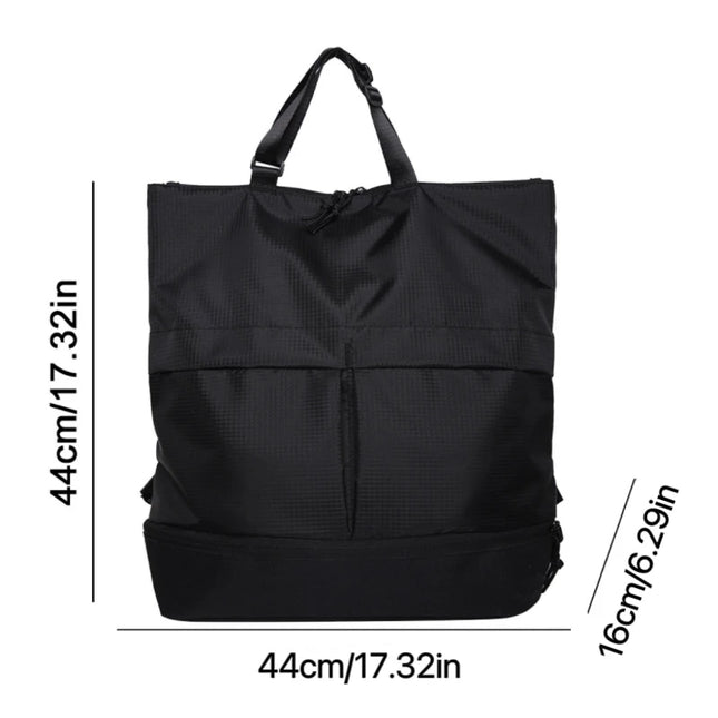 Urbaner Y2K Rolltop Rucksack Wasserdicht
