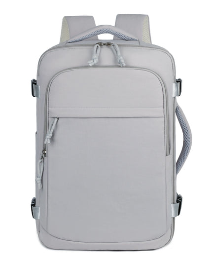 Rolltop Rucksack Wasserdicht Damen Grau
