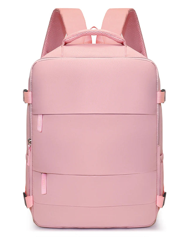 Rolltop Rucksack Pink – Leicht & Kompakt