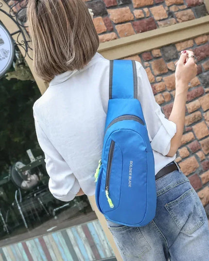 Rolltop Rucksack Wasserdicht Lila – Crossbody