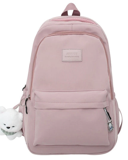 Trendy College Rolltop Rucksack Wasserdicht