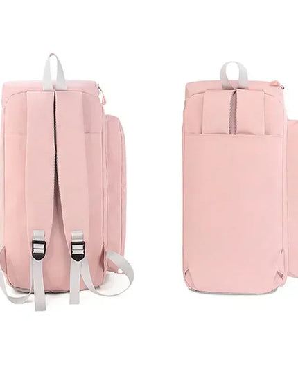 Rolltop Rucksack Wasserdicht Damen Blau –