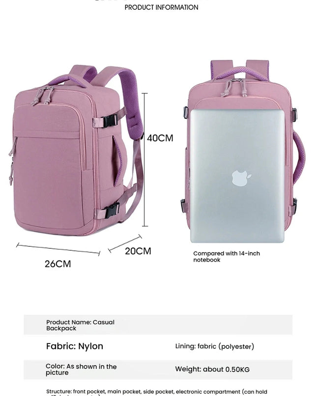 Business & Reise: Rolltop Rucksack