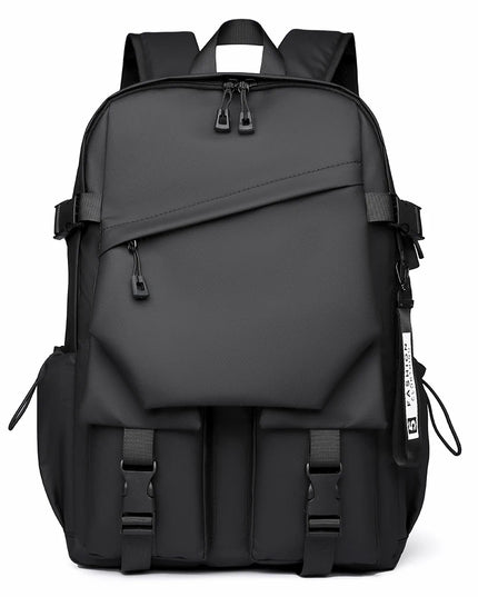 Rucksack mit Rolltop Schwarz – Stilvoll &