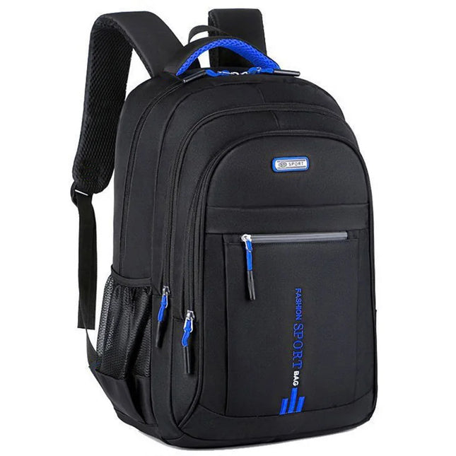 Rucksack mit Rolltop Blau – Dein Organizer