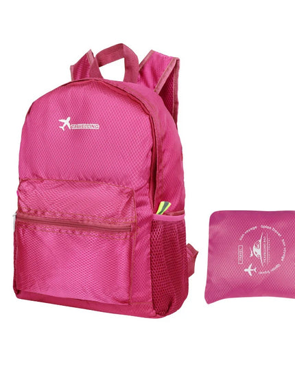Rolltop Rucksack Wasserdicht Damen Rot Leicht
