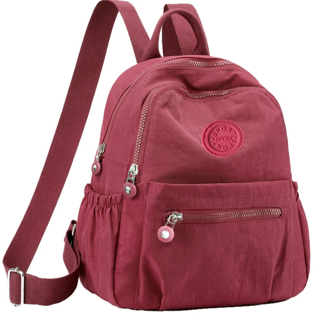 Rolltop Rucksack Rot – Dein Statement-Piece