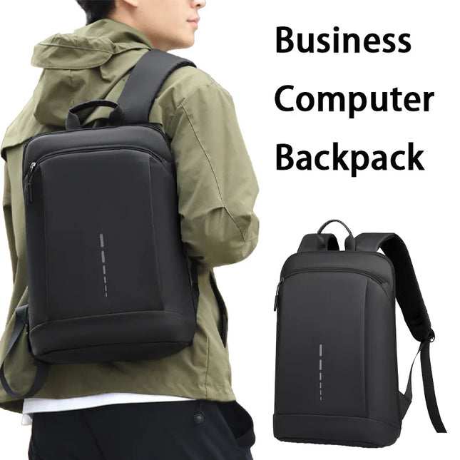 Rolltop Rucksack Wasserdicht Schwarz Smart