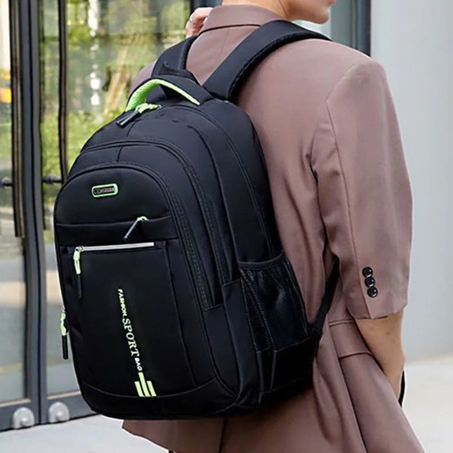Rucksack mit Rolltop Blau – Dein Organizer